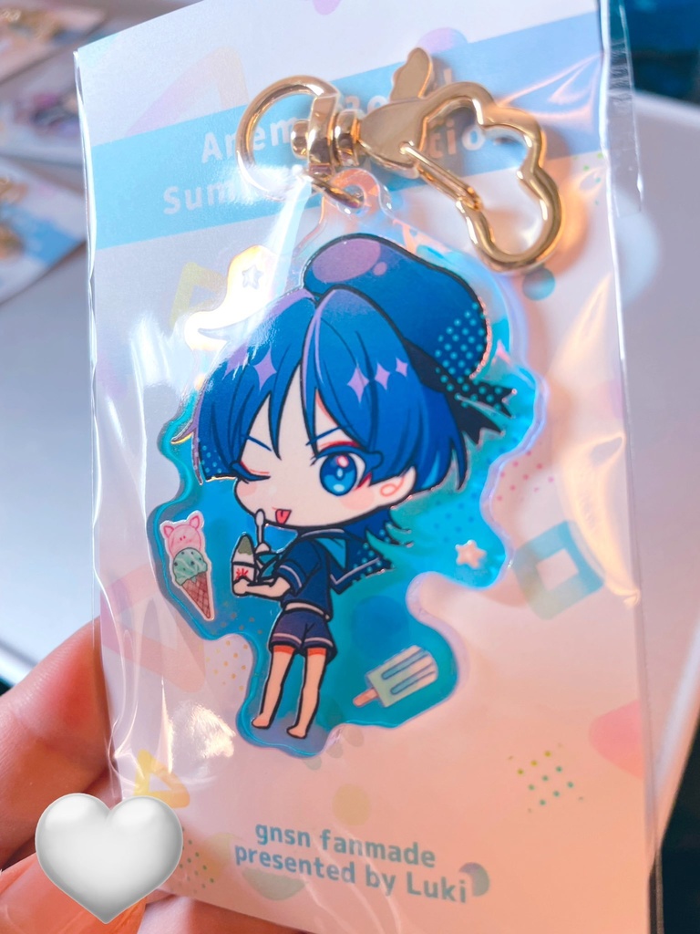 風男子サマーアクキー