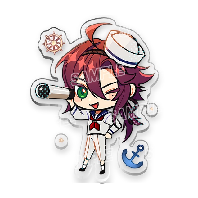 風男子サマーアクキー