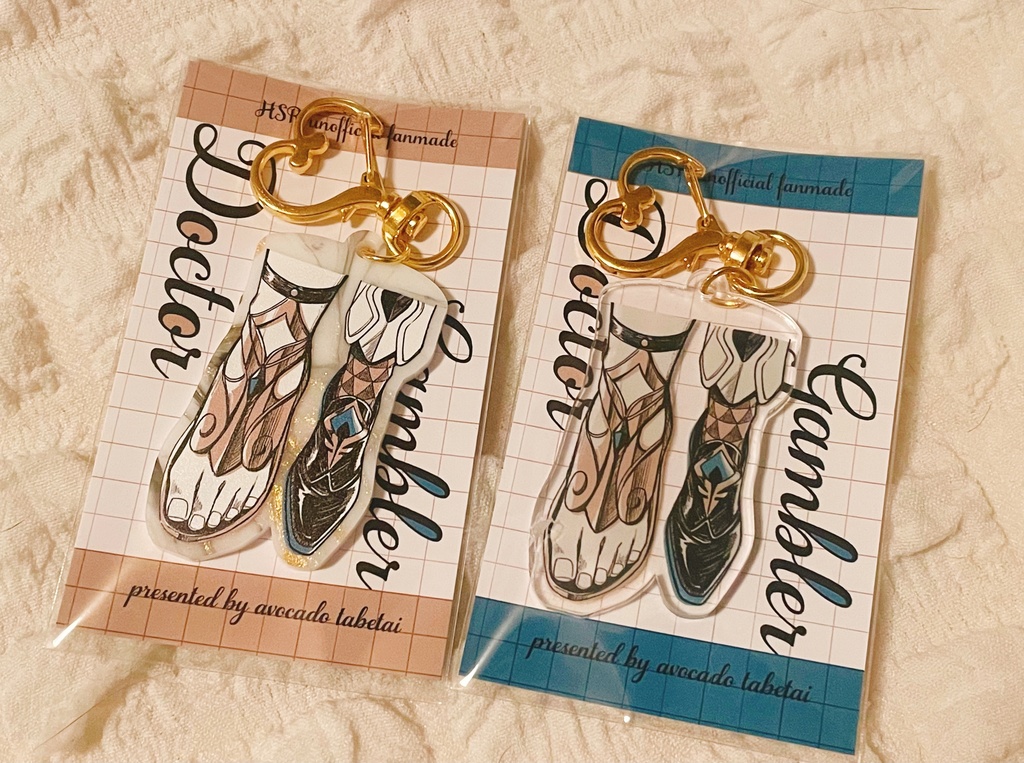 レイチュリ概念アクリルキーホルダー