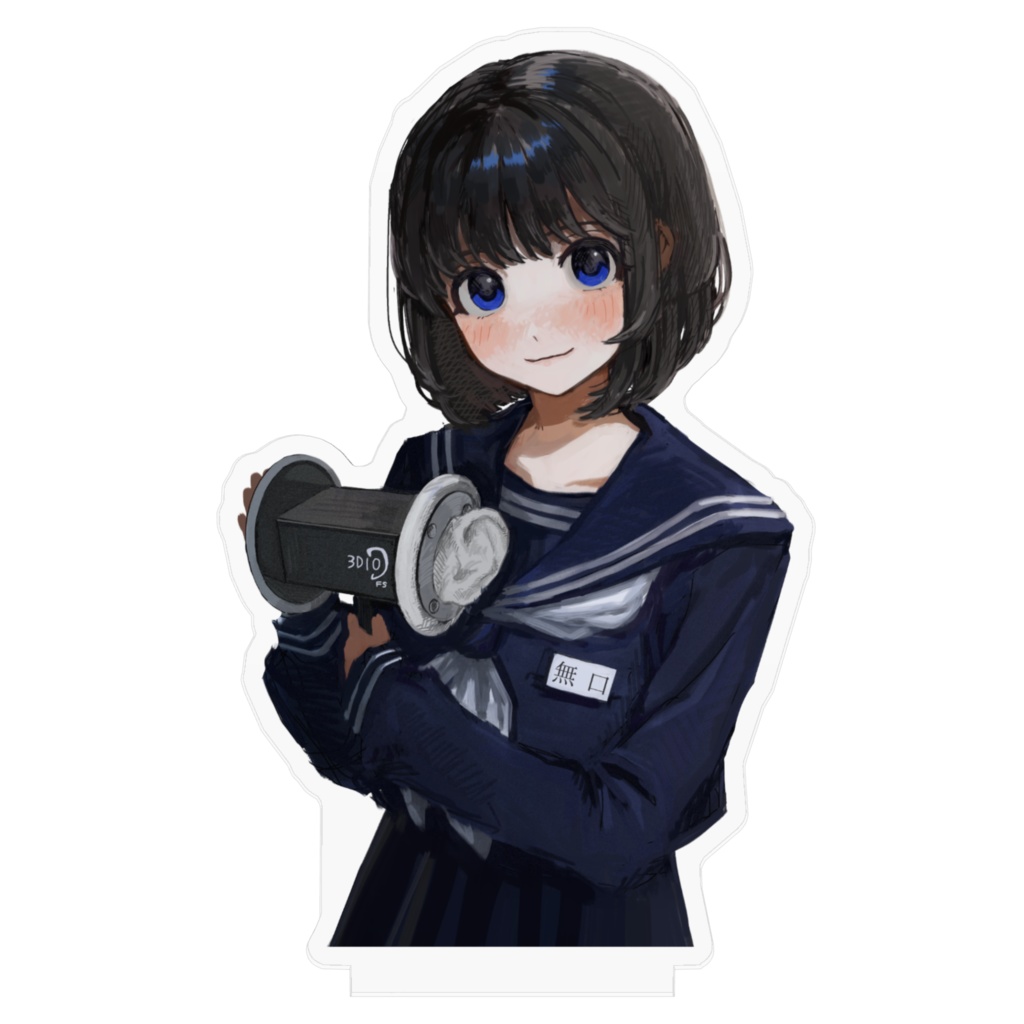 無口 アクリルフィギュア