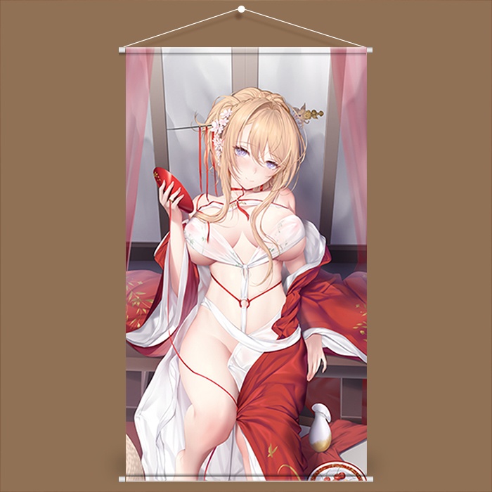 アズールレーン 碧藍航線 グロリアス 光荣 タペストリー 50 90 Cm Cytmnew Booth