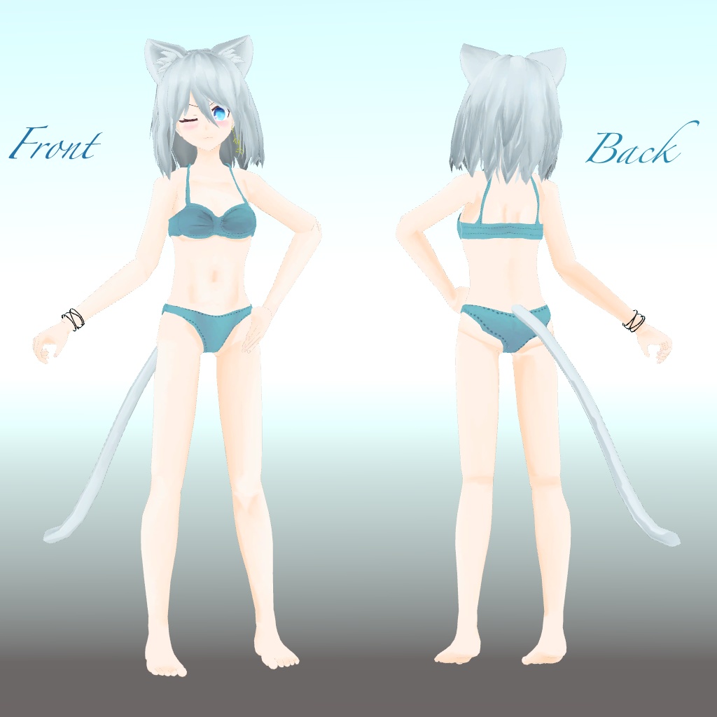 「オリジナル3Dモデル」ニーナ