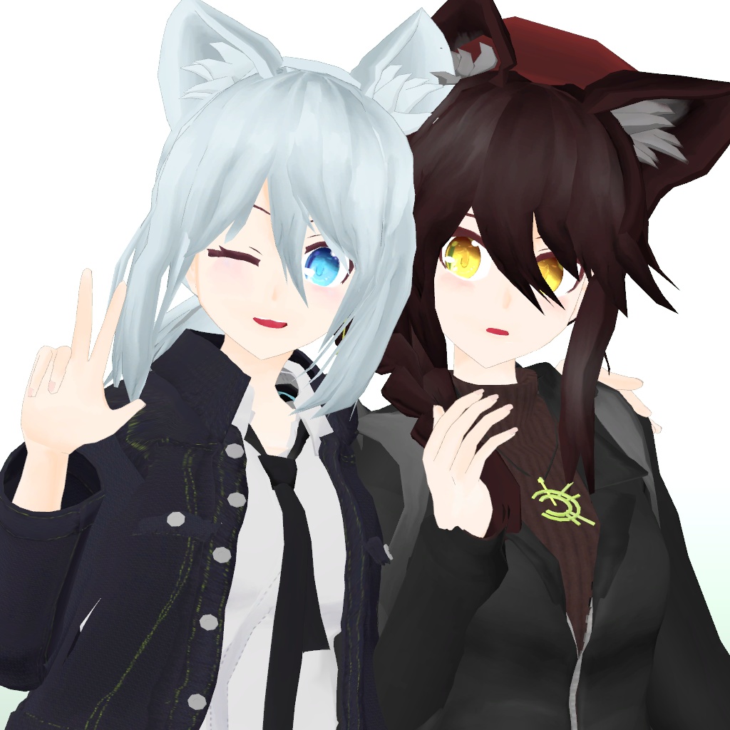 「オリジナル3Dモデル」ニーナ