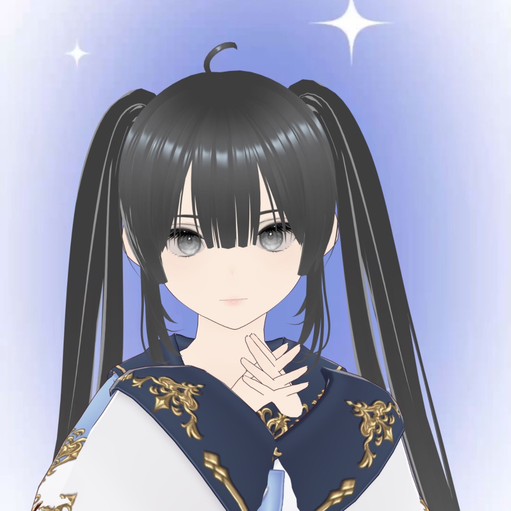 【Vroid】ベースモデル 凜