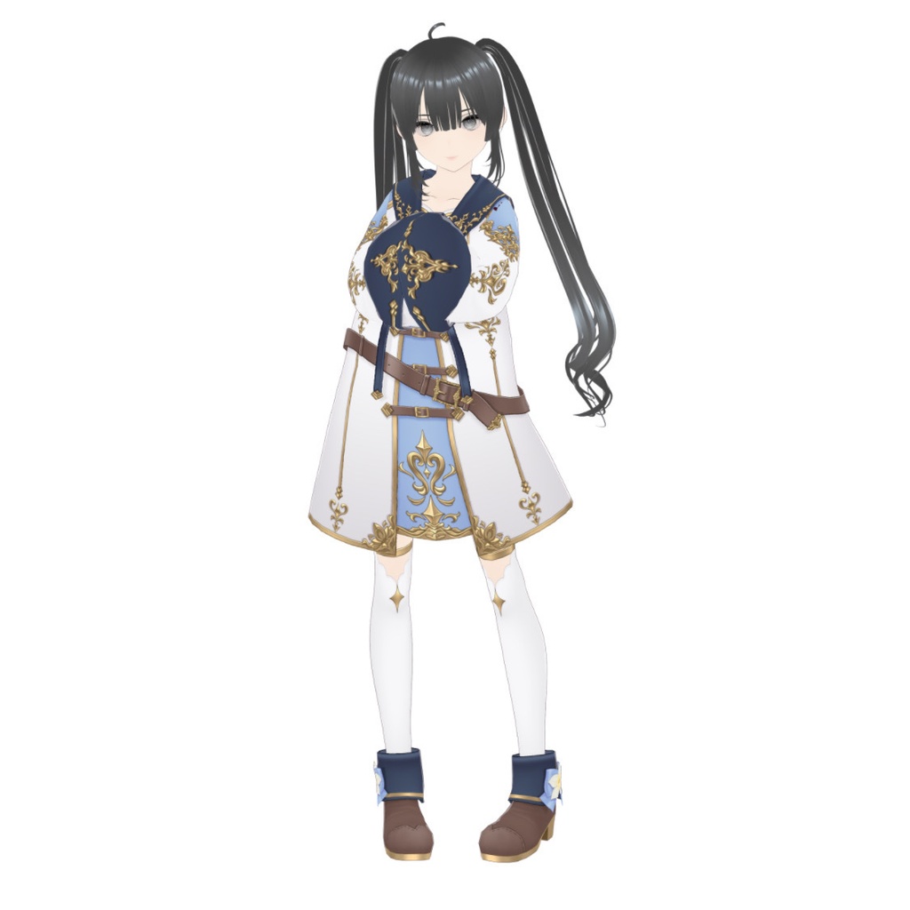 【Vroid】ベースモデル 凜