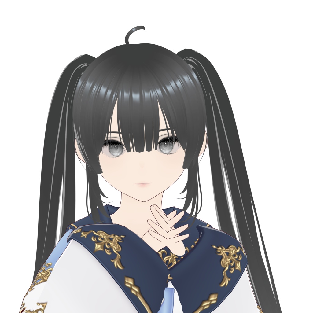 【Vroid】ベースモデル 凜