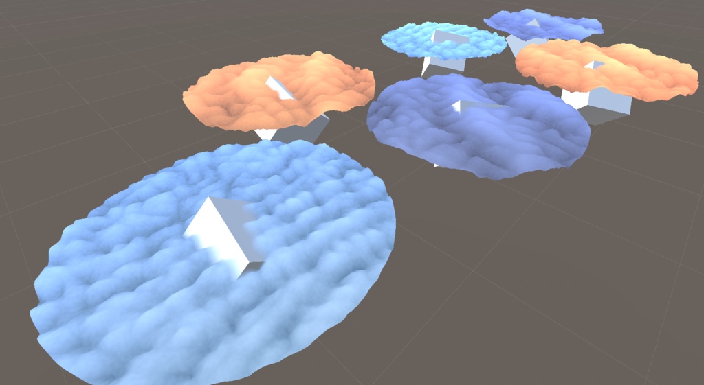 雲海シェーダー Sea of Cloud Shader