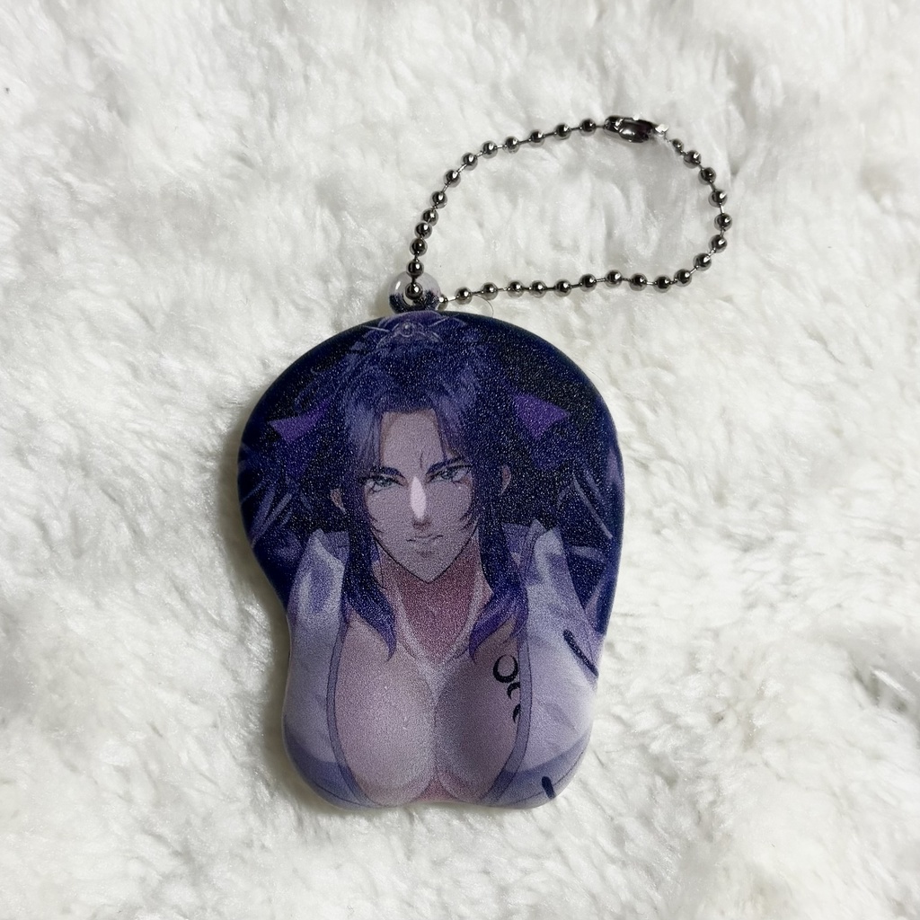 帝釈天(なむあみうてな)雄っぱいマウスパッドキーホルダー