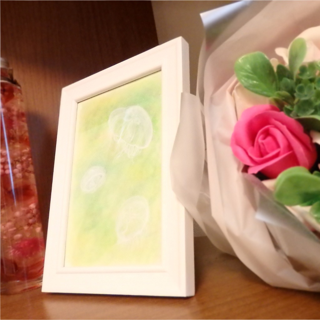 【原画】くらげハーバリウム