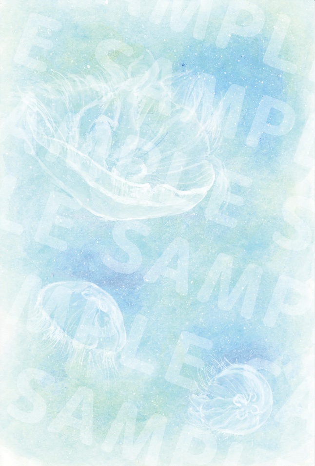 【原画】くらげハーバリウム