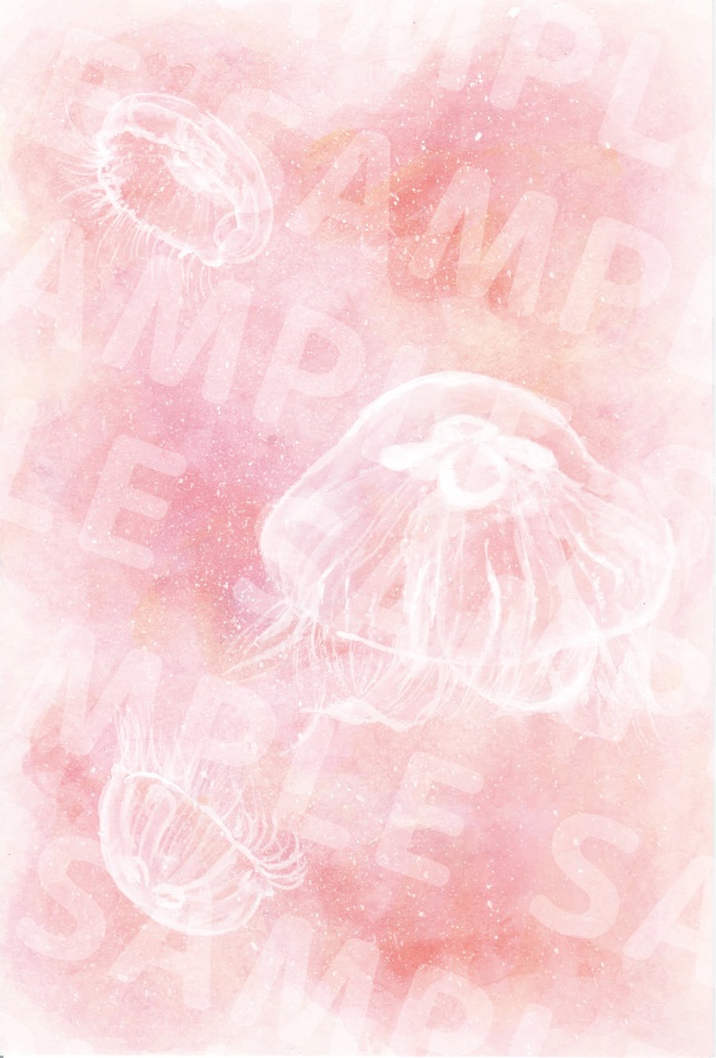 【原画】くらげハーバリウム