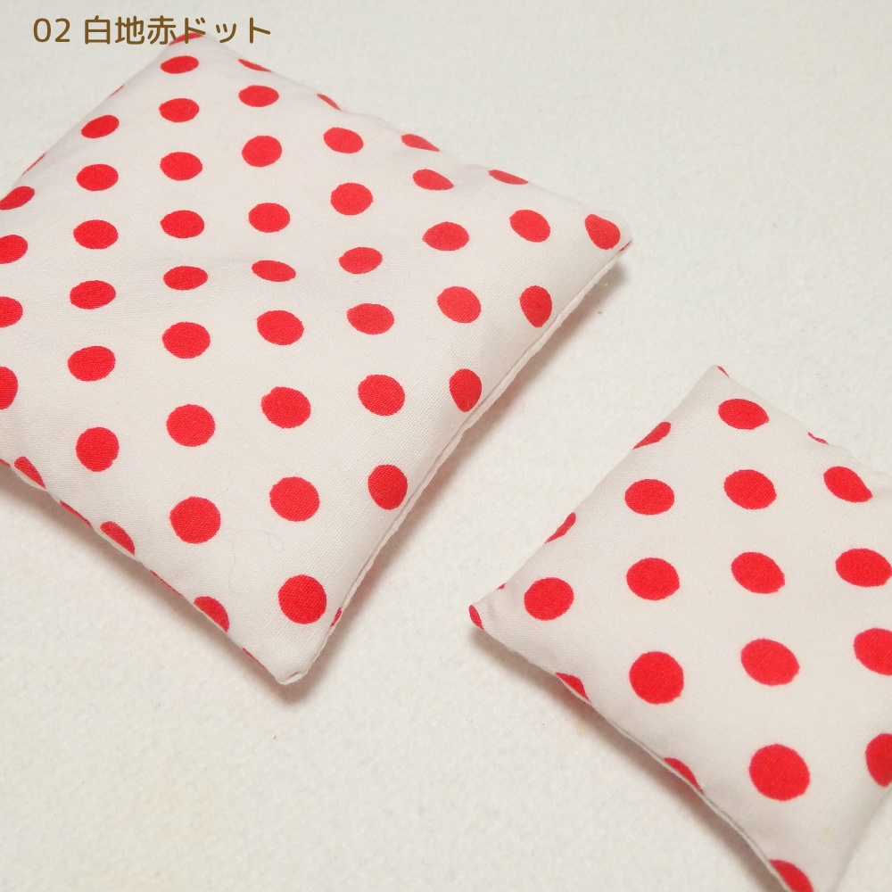 ちいさきもののざぶとん【ドット柄(大)】