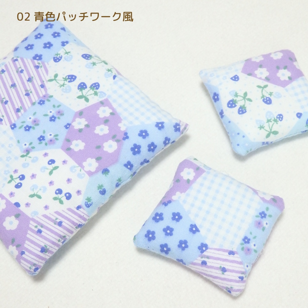 ちいさきもののためのざぶとん【花柄】