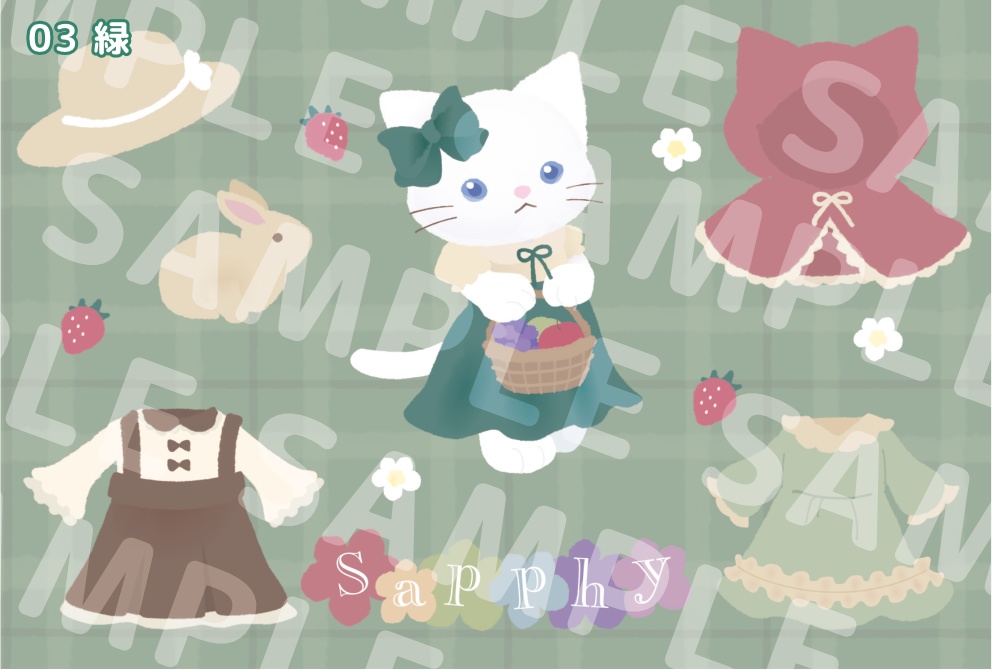 【ポストカード】Sapphy