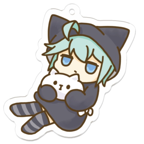 モフもふアクリルキーホルダー