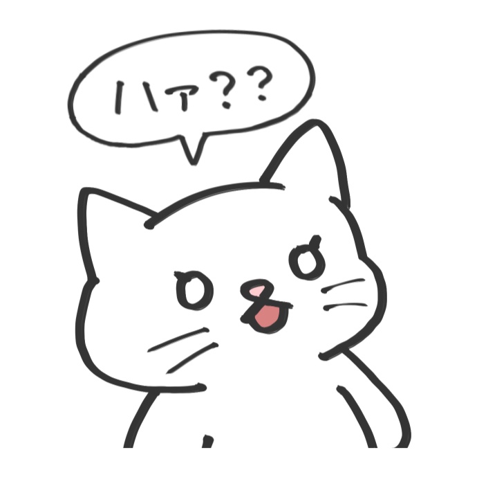 あらぶるねこのアクリルキーホルダー