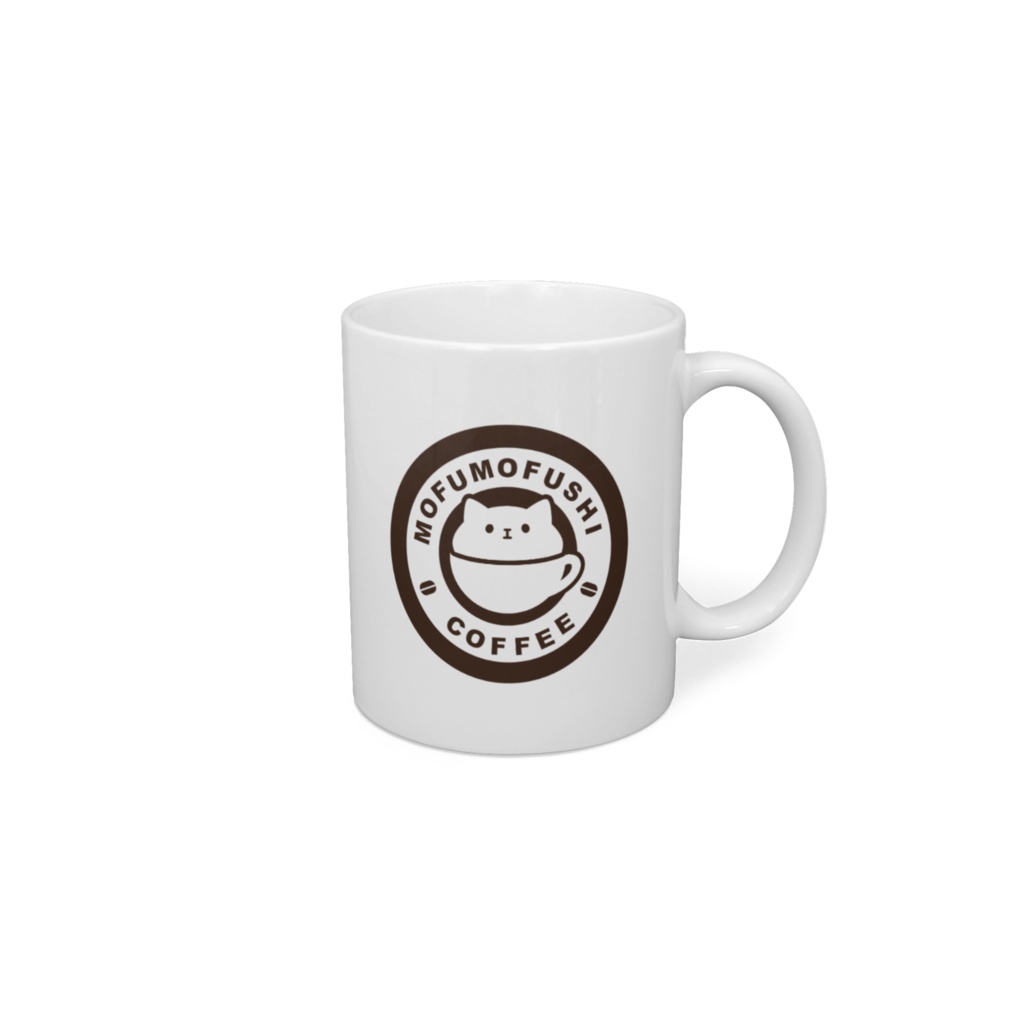 もふもふしいコーヒーマグ（ノーマルバージョン・オンデマンド販売）