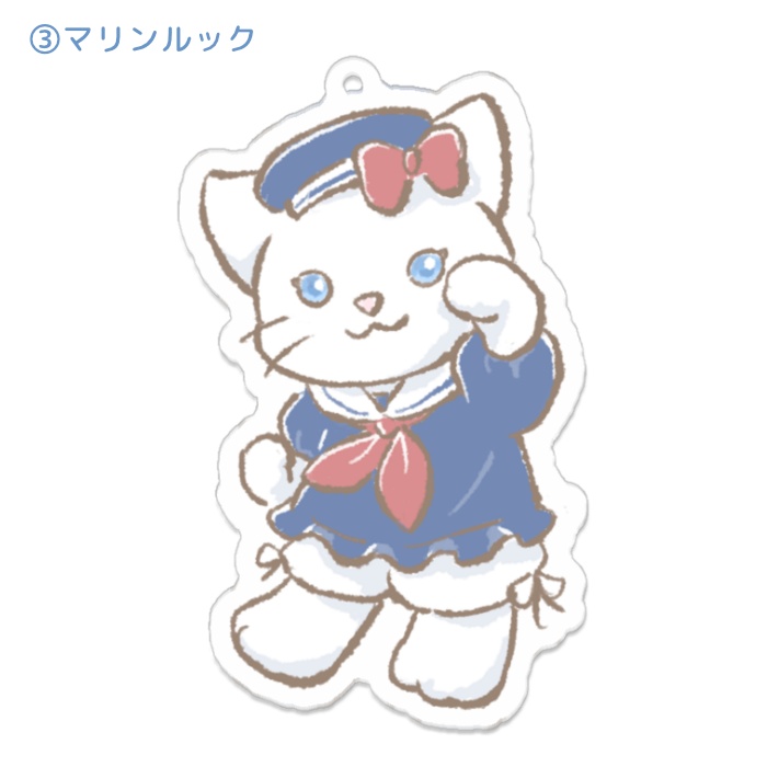 Sapphyアクリルキーホルダー