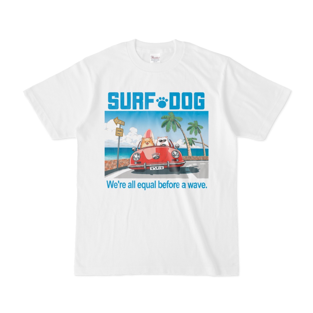 ワンコTシャツ　SURF DOG