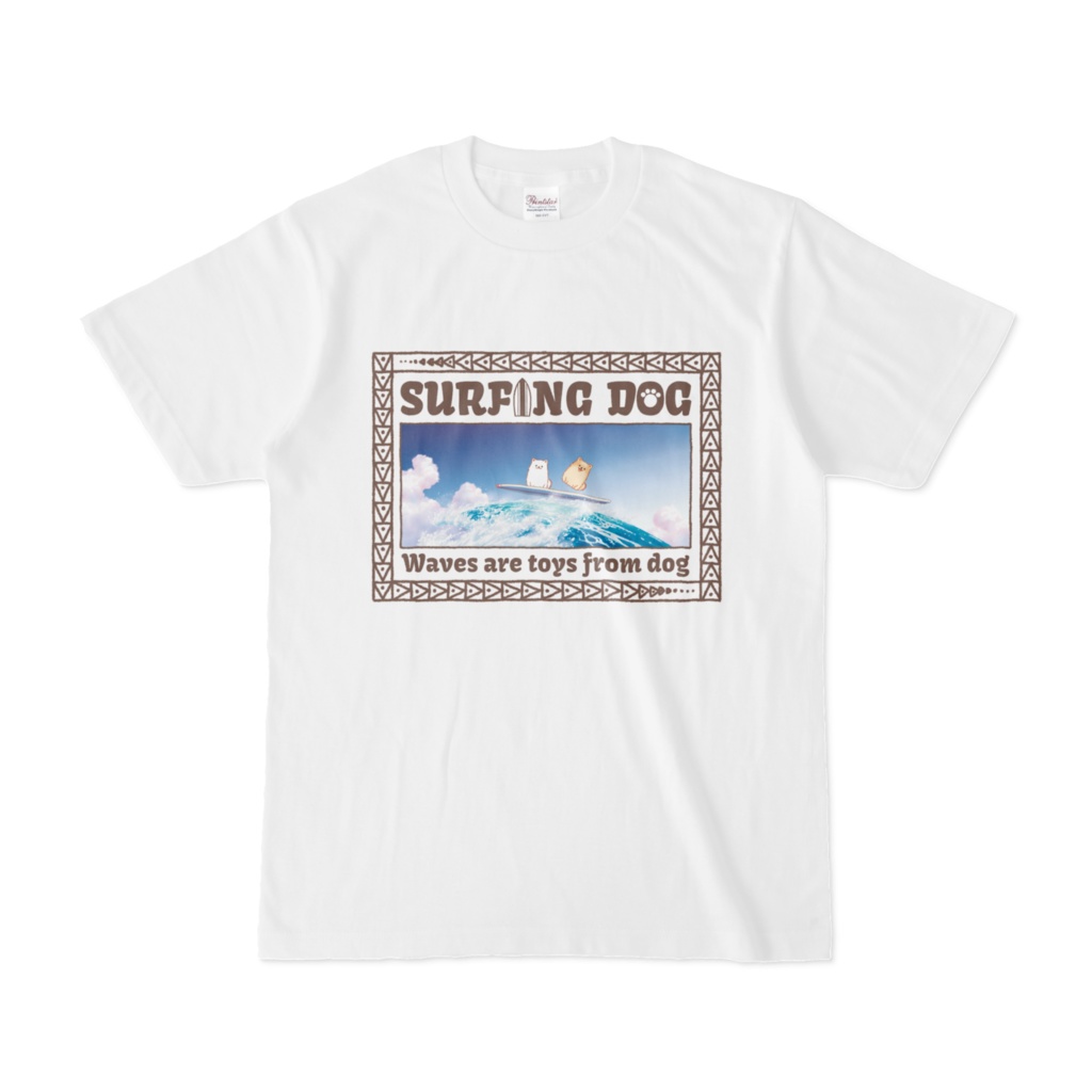 ワンコTシャツ SURFING DOG