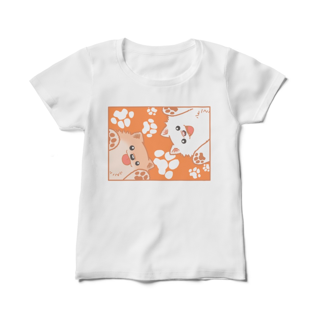 レディースワンコTシャツ　あめぽん2