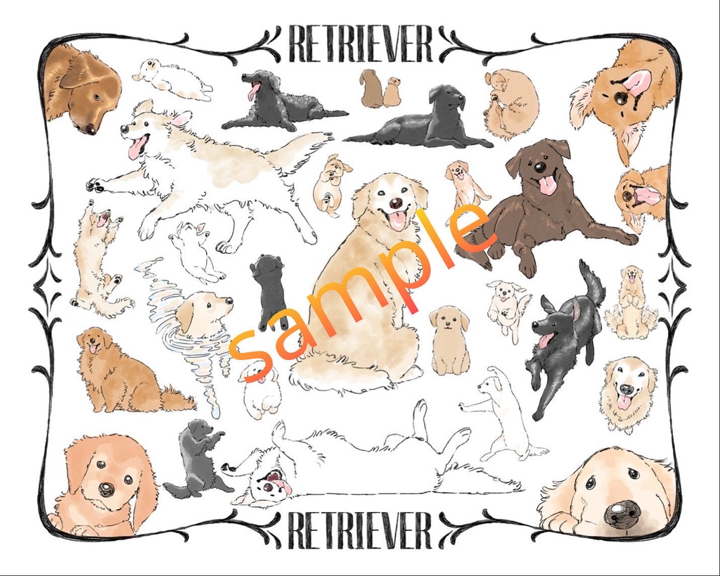 ワンコTシャツ レトリバー Retriever