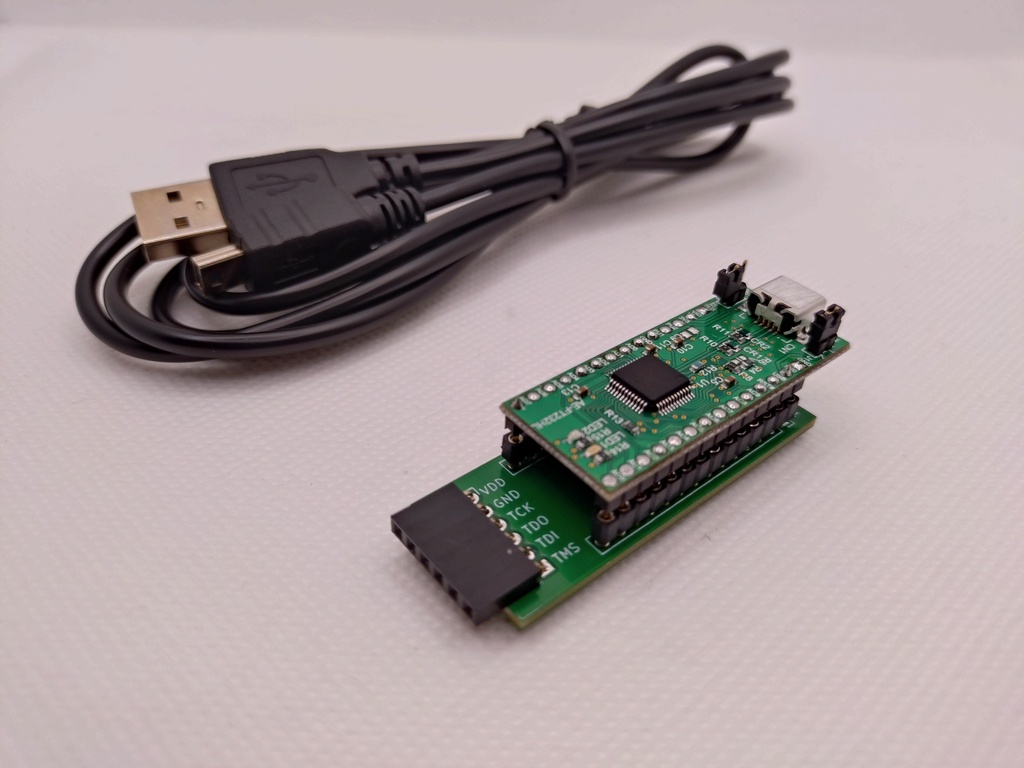 FT232HLをJTAG用に変換する基板(完成品)