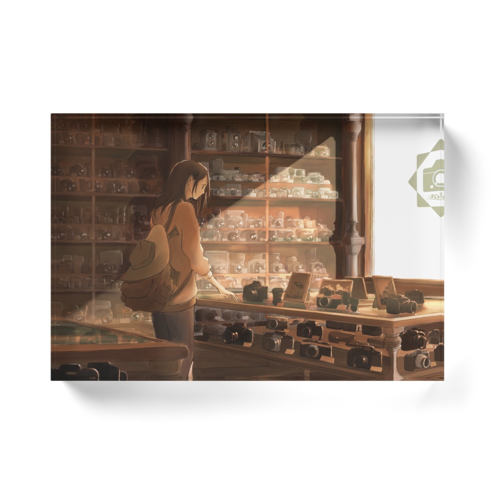 探検 アクリルブロック