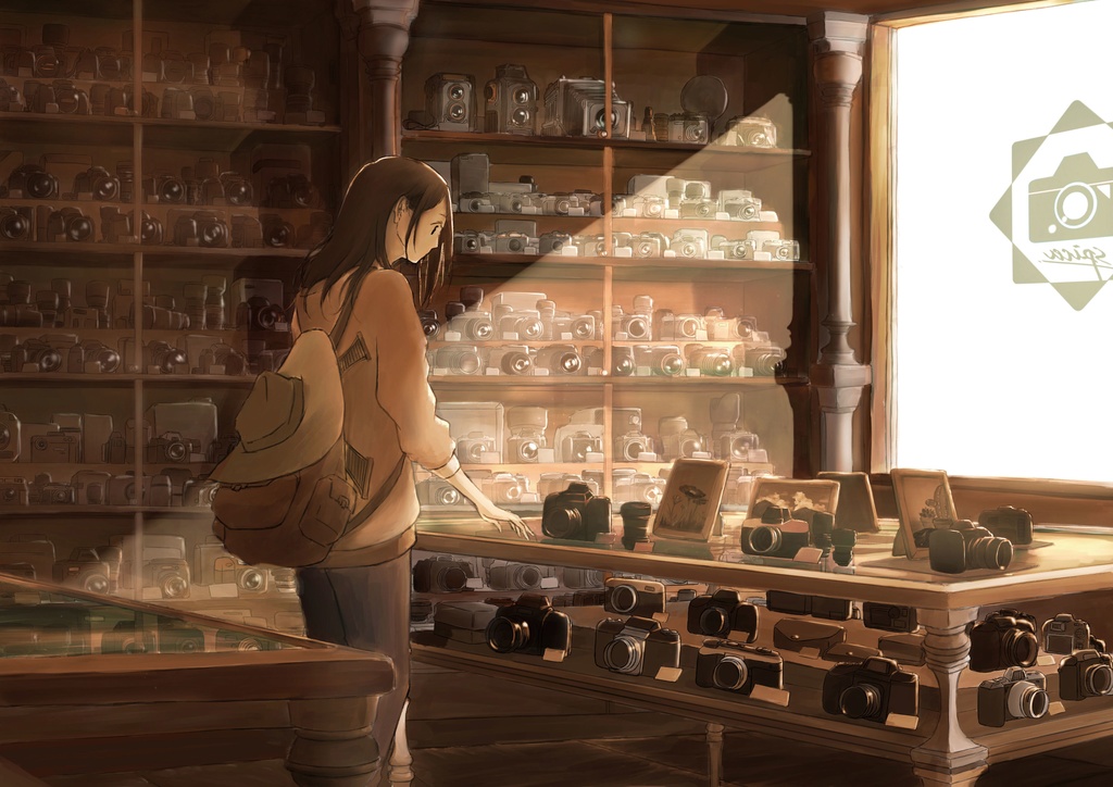 ポストカード「探検」