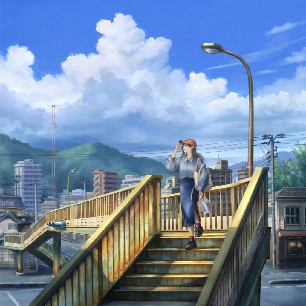 ポストカード「空模様」