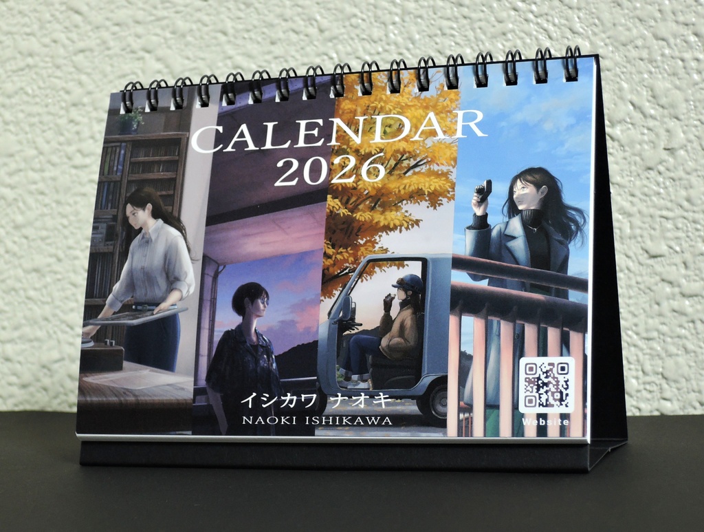 卓上カレンダー「CALENDAR 2026」