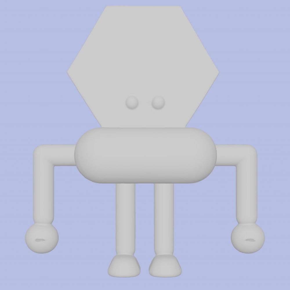 ポリポリズ004_ヘクサポン(無償配布中!)