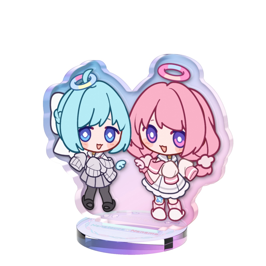【デビュー記念グッズ】オーロラちびアクスタ（ふたり）