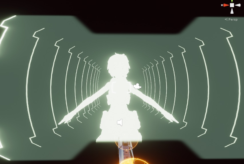 Holo Scanner Shader for VRChat AV 3.0 Compatible!