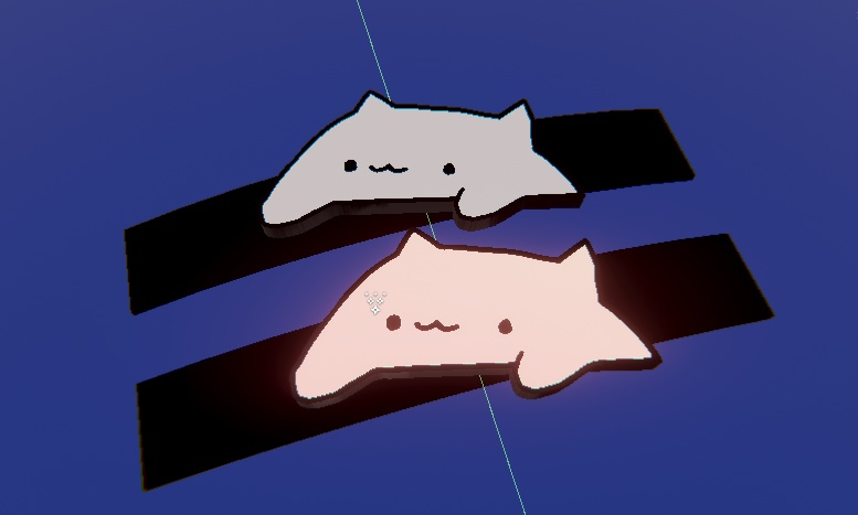 Bongo Cat Hair Clip