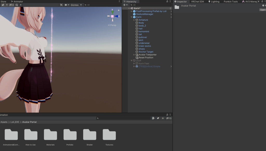 Portal for Avatars / ポータル Prefab 1.2