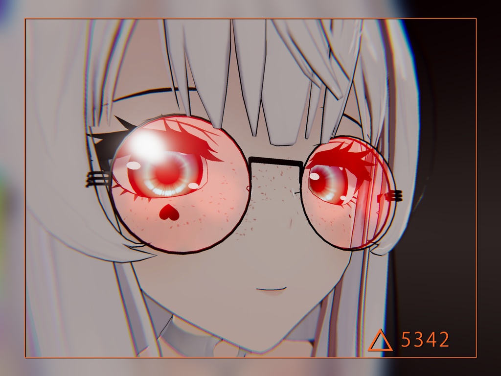  [メガネパック］  [Glasses Pack V1] with Custom Lens Shader 