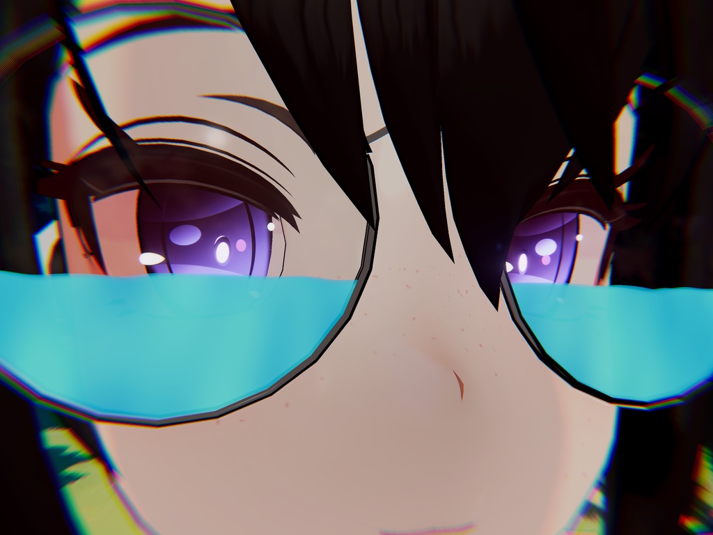 Glasses with Liquid Shader