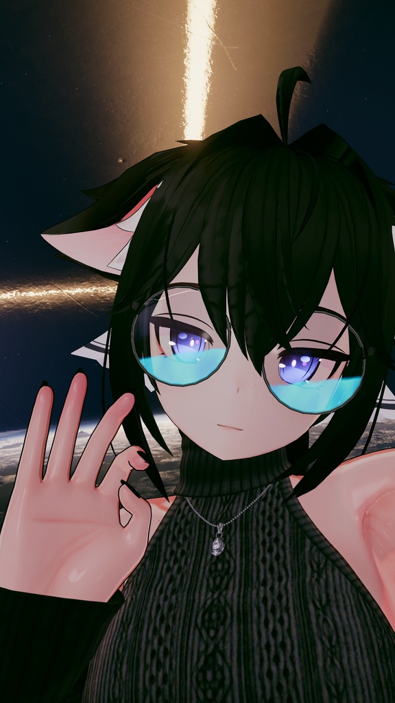 Glasses with Liquid Shader