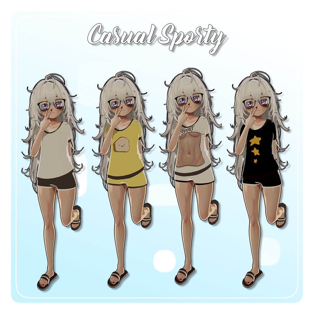 Summer Casual Sporty Outfit for Manuka | マヌカのためのサマー・カジュアル・スポーティー・アウトフィット