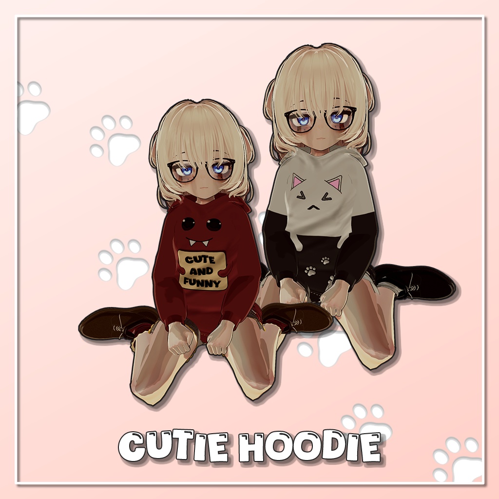 Cutie Hoodie set for [MANUKA] |  のキューティーパーカーセット  [マヌカ]