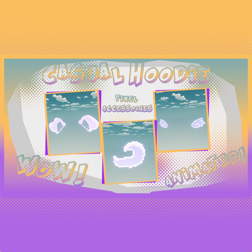 Casual Sweater with Pixelised Particles!!!!!