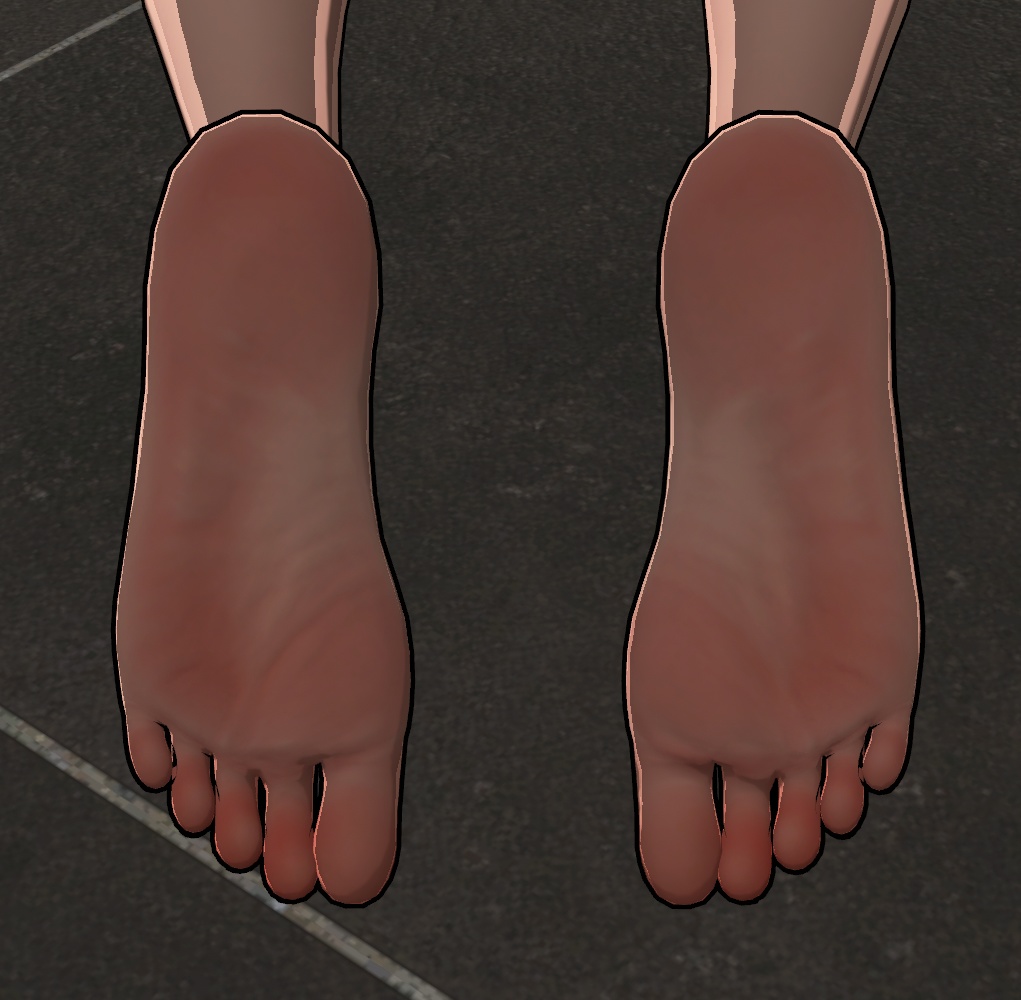Manuka Feet Texture and Normals