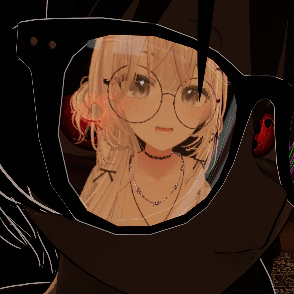 Hipster Mirror Glasses Gimmick