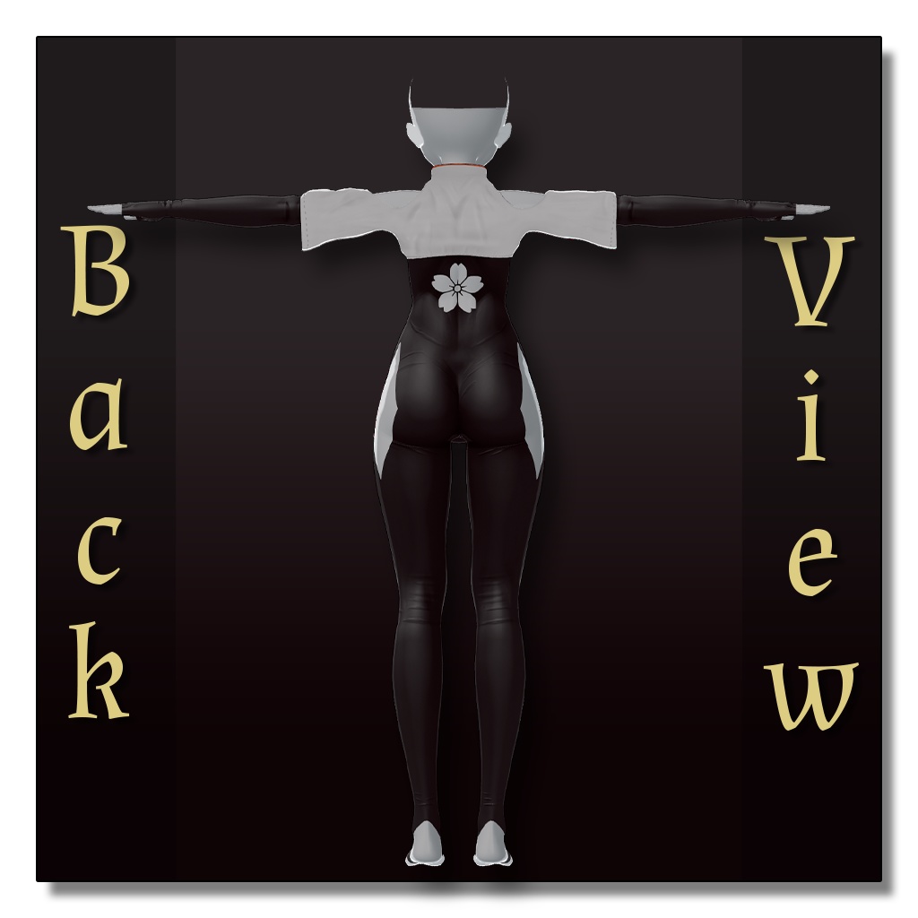 Chinese Bodysuit Multiple Avatars | 中国風ボディスーツ 複数アバター