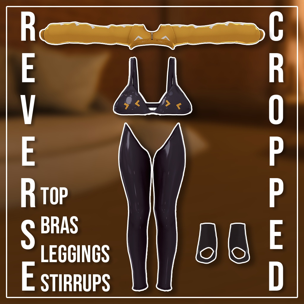 リバースクロップド✨🔄 複数アバター対応★ Reverse Cropped ✨🔄 Multi Avatar Support★