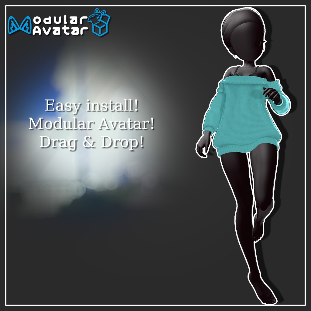 ✨もこもこニット - Comfy Knit✨【複数アバター対応】