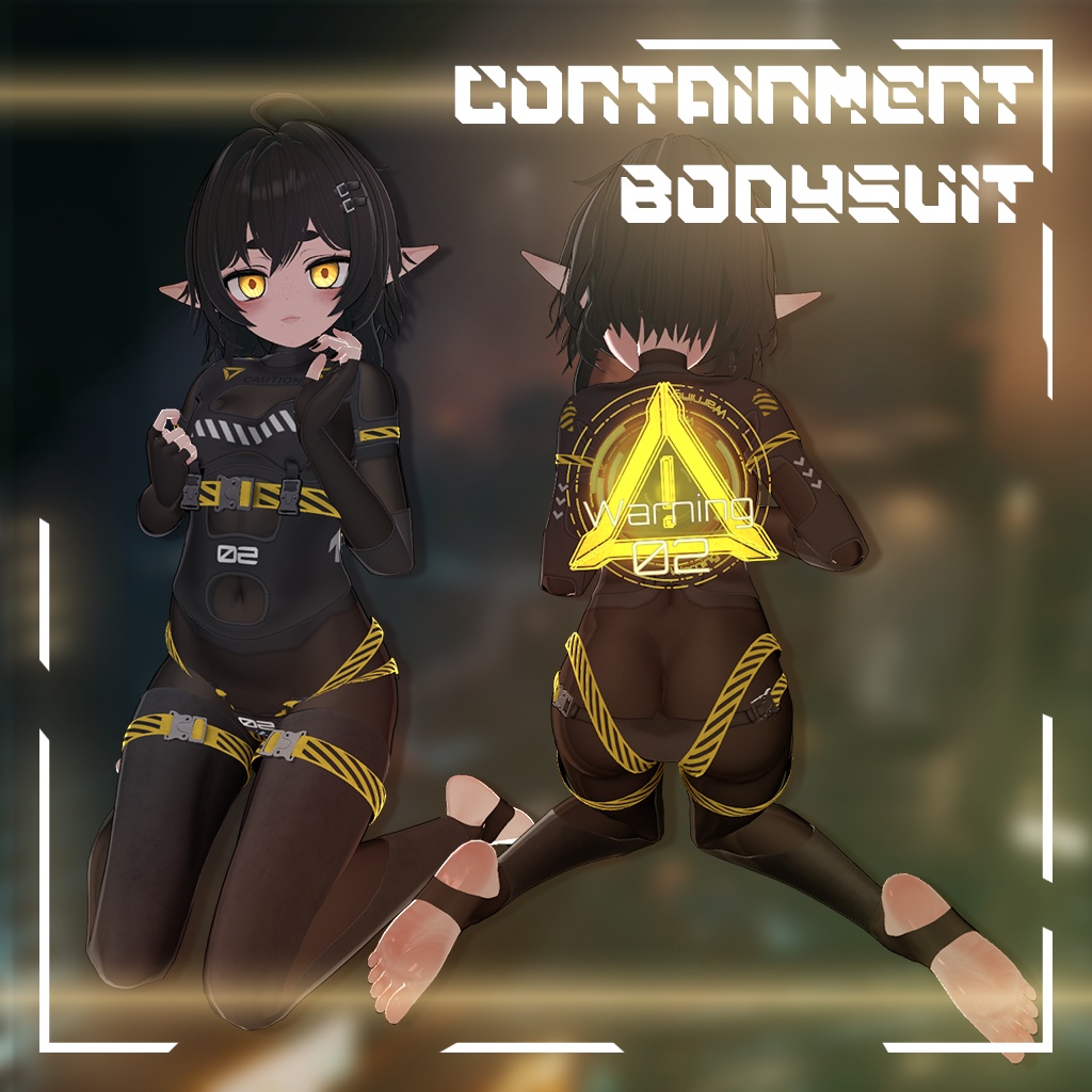 ❗⚠️ 封じ込め用ハイテク ボディスーツ 複数のアバター ⚠️❗|❗⚠️ Containment High-Tech-Bodysuit Multiple Avatars ⚠️❗