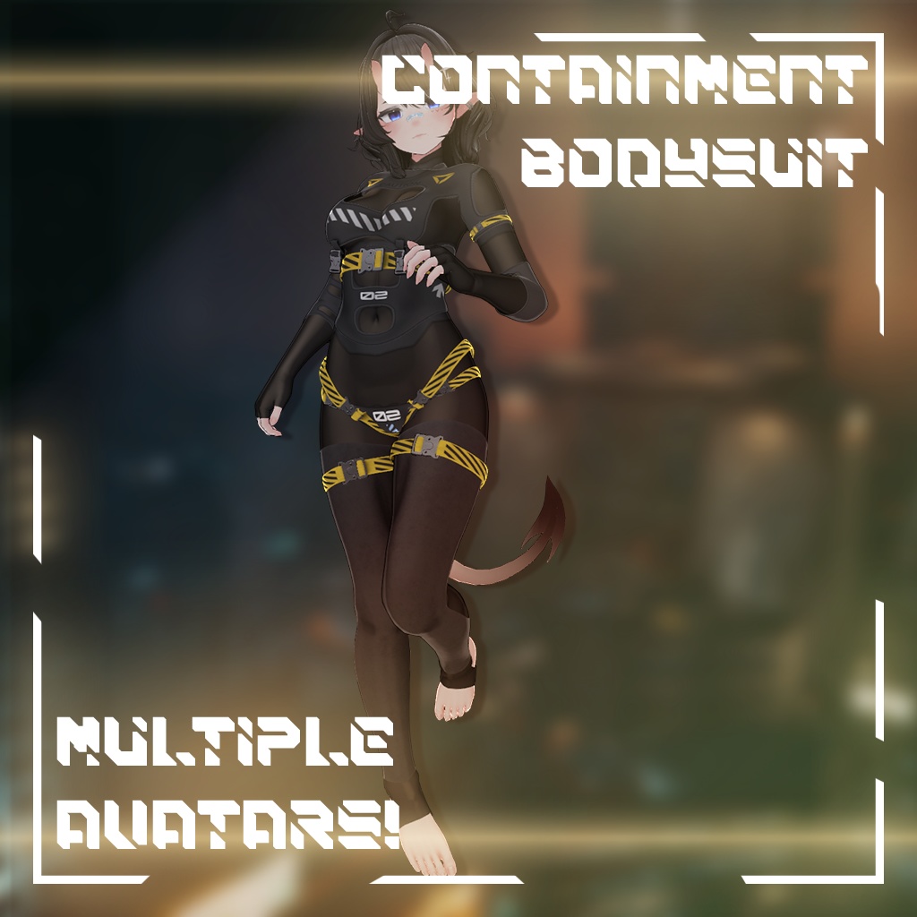 ❗⚠️ 封じ込め用ハイテク ボディスーツ 複数のアバター ⚠️❗|❗⚠️ Containment High-Tech-Bodysuit Multiple Avatars ⚠️❗