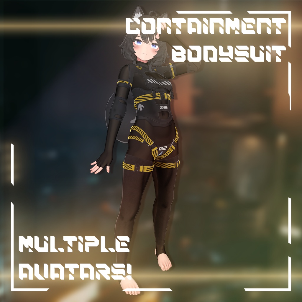 ❗⚠️ 封じ込め用ハイテク ボディスーツ 複数のアバター ⚠️❗|❗⚠️ Containment High-Tech-Bodysuit Multiple Avatars ⚠️❗